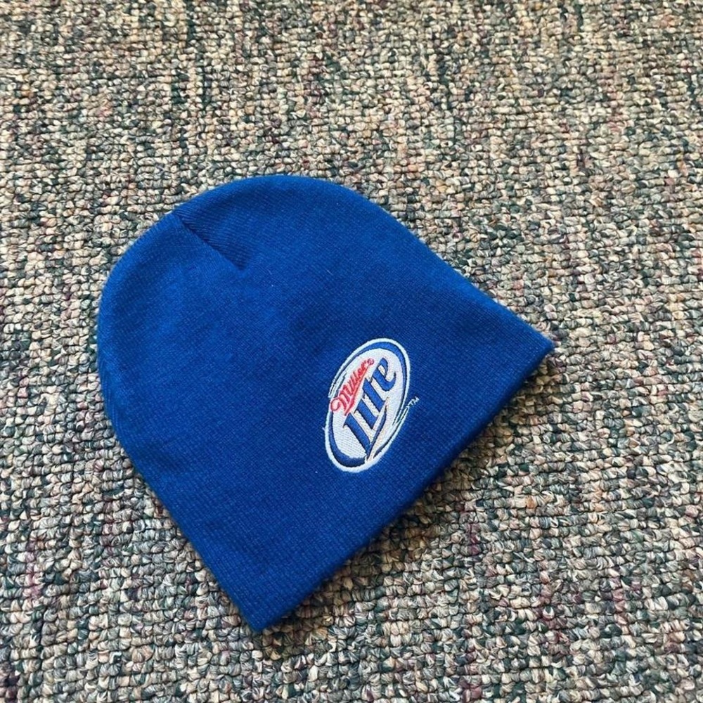 Vintage‎ Small Miller Lite Beanie